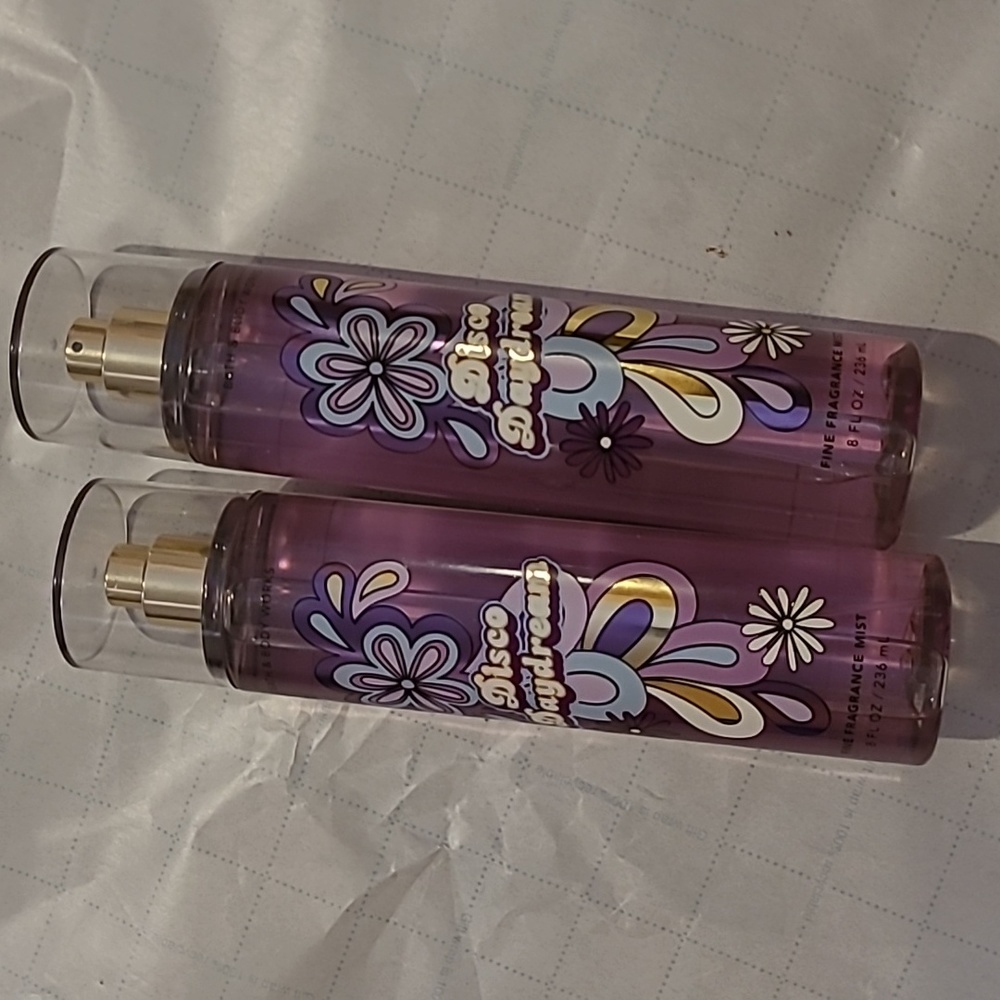 DISCO DAYDREAM Bath & Body Works Fine Fragrance Mist 8 fl oz x 2